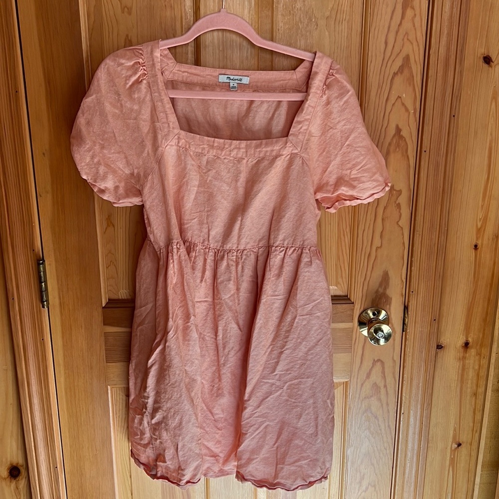 Super sweet square cut Madewell dress
